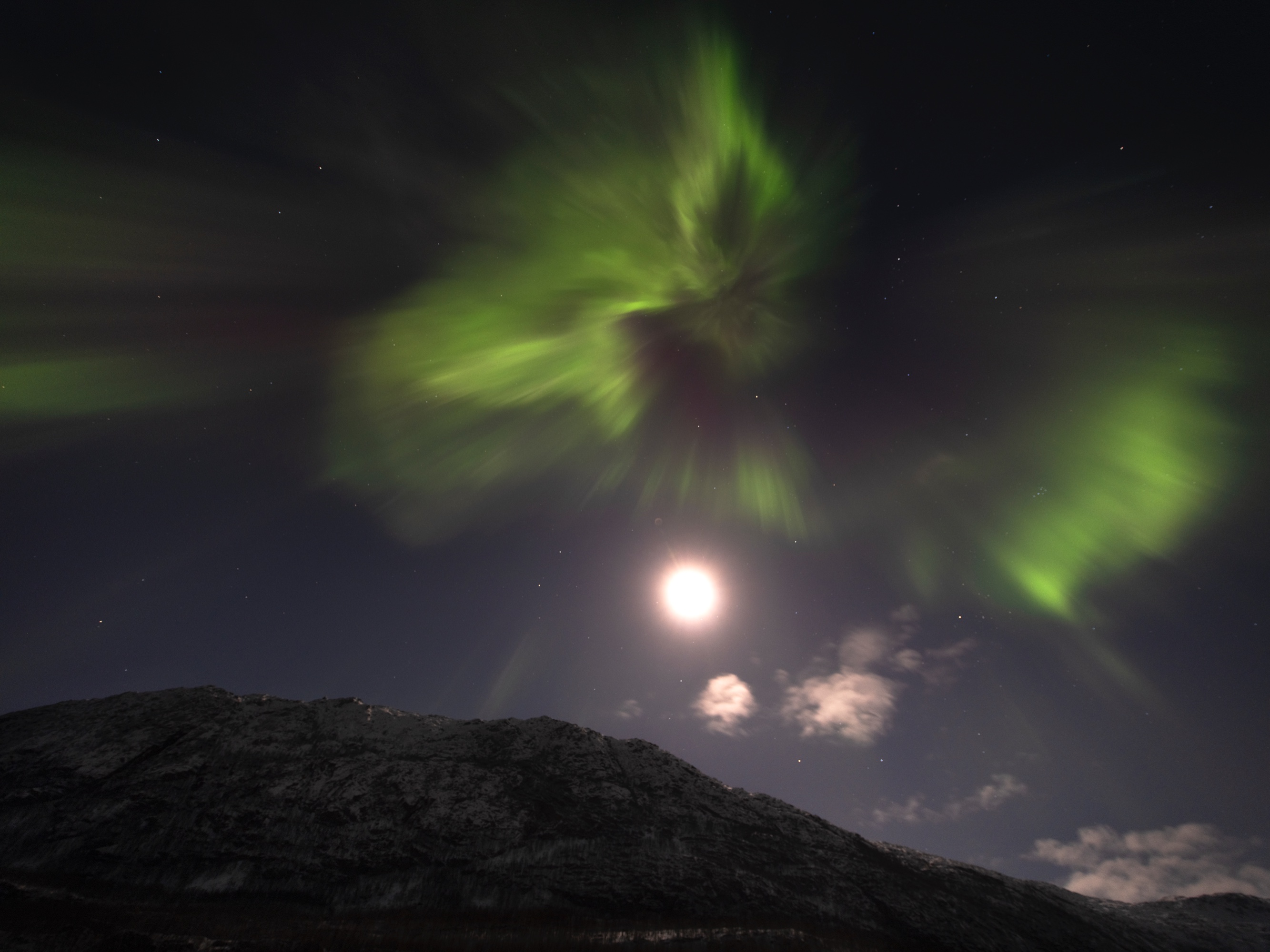 Nordlicht-Explosion