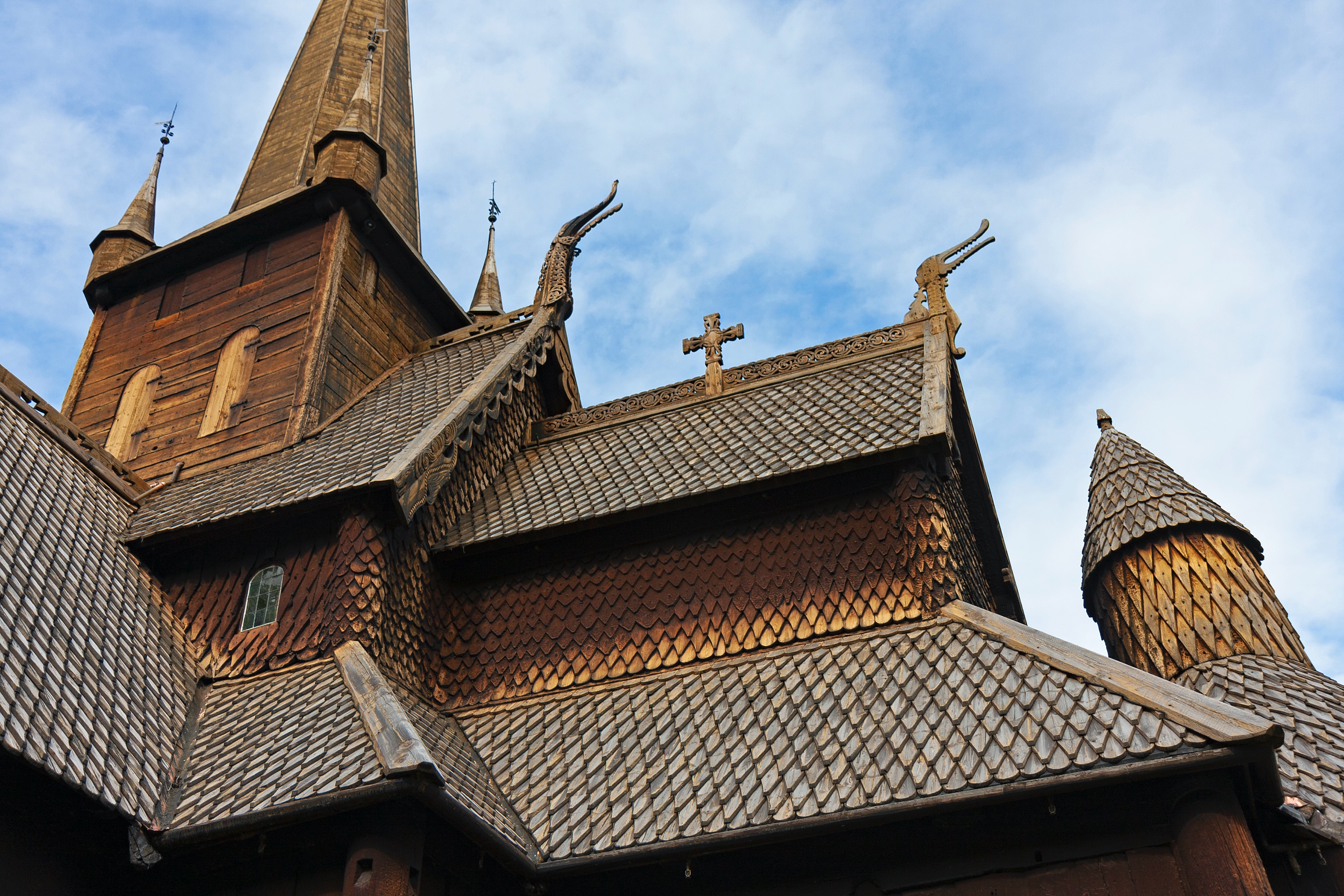 Stabkirche in Lom