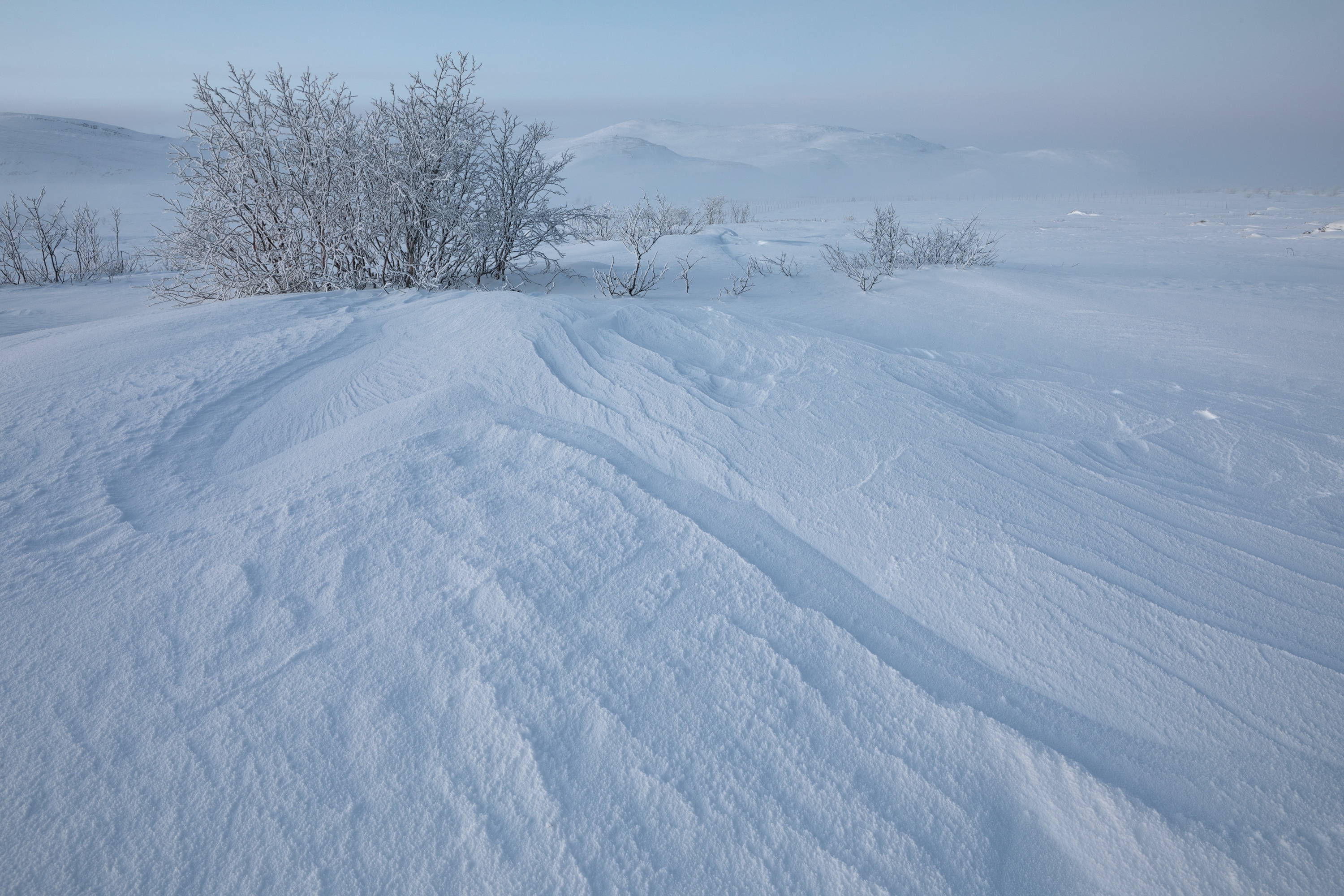 nahe der norwegisch-finnischen Grenze bei Kilpisjärvi