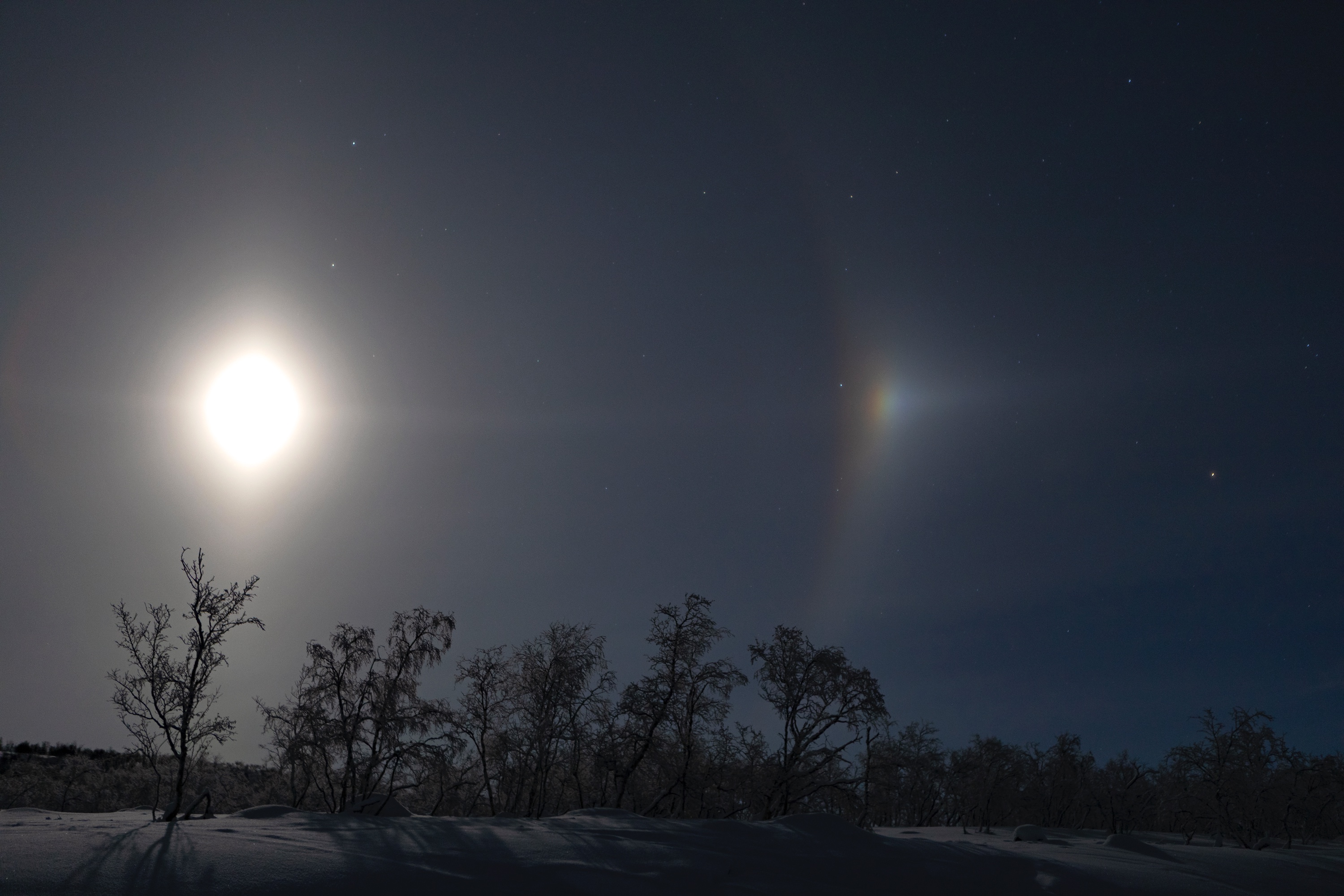 Diamond dust und Moon dog